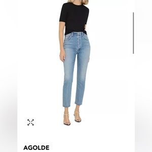 Agolde Nico Slim Fit Ankle Jeans